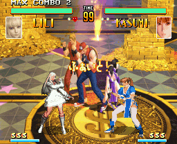 THE KING OF FIGHTERS ALLSTAR GOLDステージ