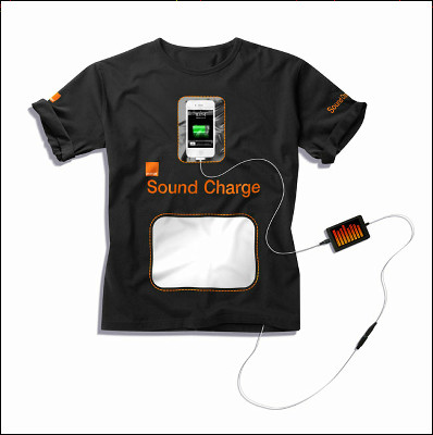 Orange Sound Charge T-Shirt