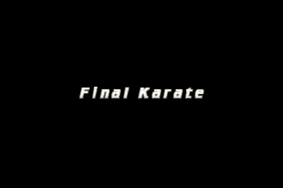 Final Karate title