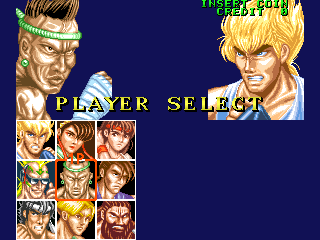 FIGHTER'S HISTORY select