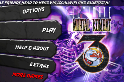 Ultimate Mortal Kombat 3 for iPhonetitle