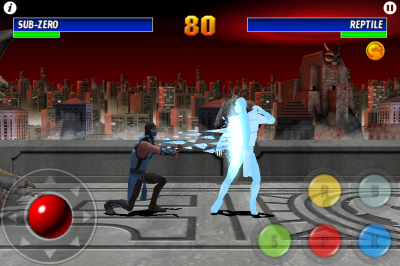 Ultimate Mortal Kombat 3 for iPhone battle2