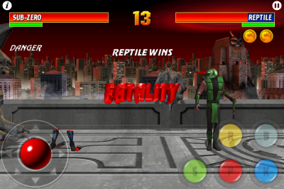 Ultimate Mortal Kombat 3 for iPhone win