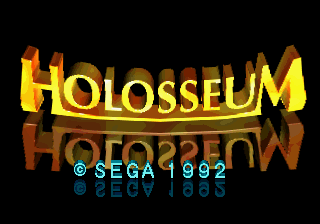 HOLOSSEUM title