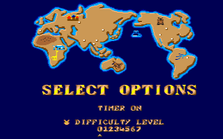 STREET FIGHTER II(AMIGA) Level select