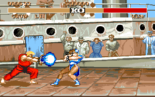 STREET FIGHTER II(AMIGA) Fight2