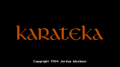 karateka classic title