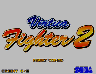 Virtua Fighter 2 title