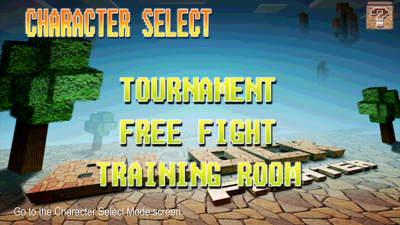 Block Fighter MODE Select