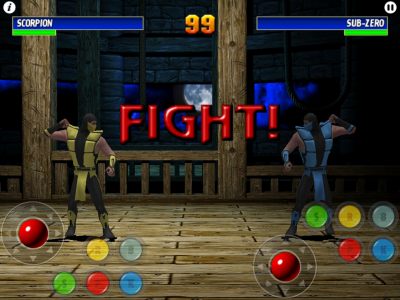 Ultimate Mortal Kombat 3 (iPad) battle