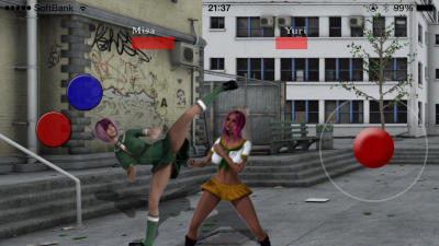 Schoolgirl Fighting Game battle2