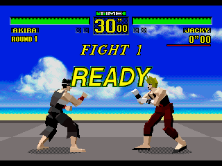 Virtua Fighter(Super32X) fight