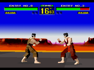 Virtua Fighter(Super32X) color