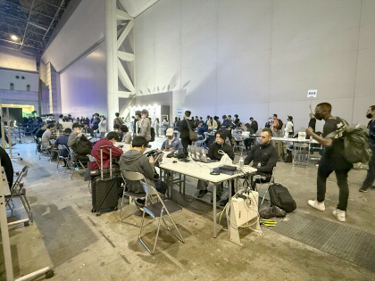 1日目のBYOCコーナー 1日目のBYOCコーナー